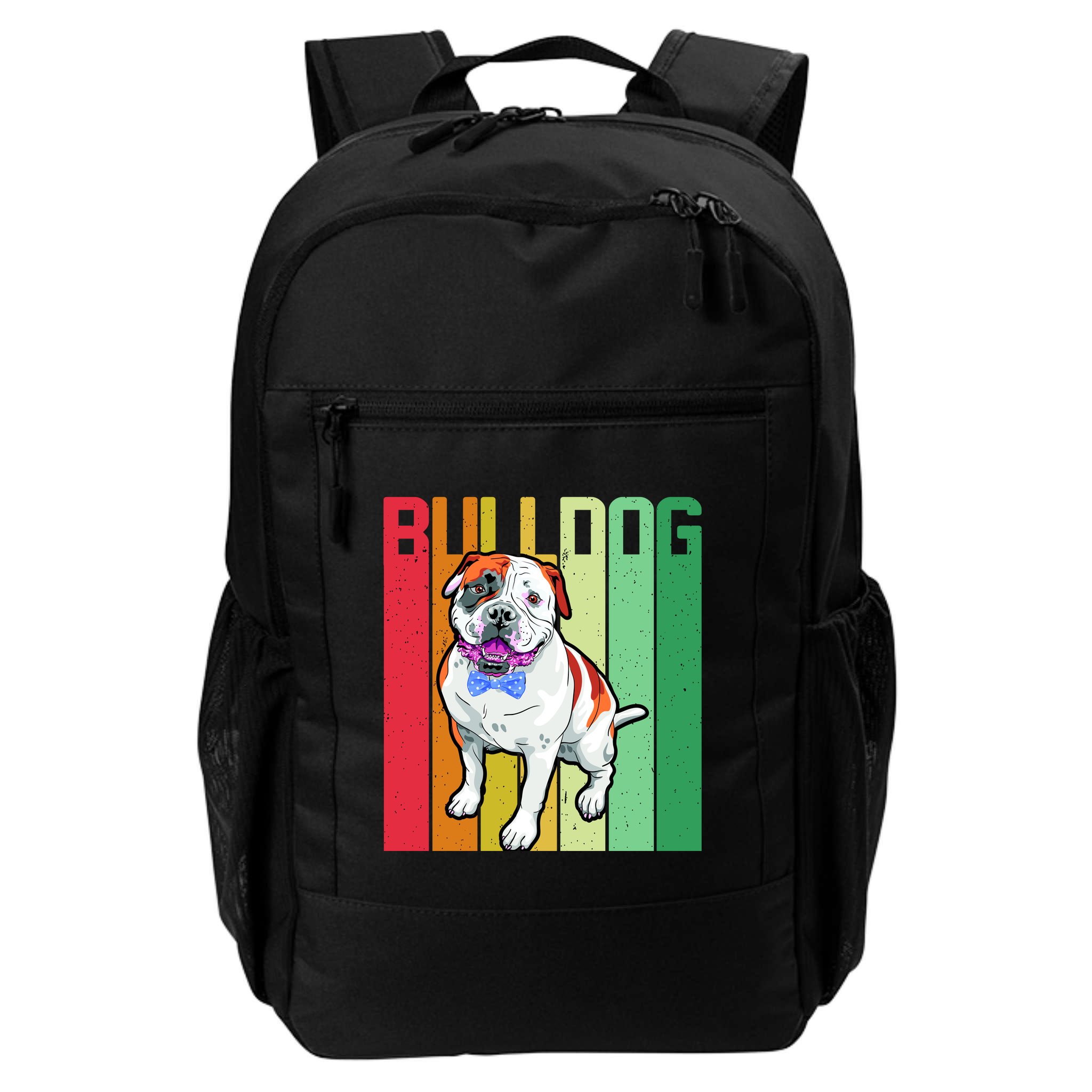 Retro Bulldog Backpack