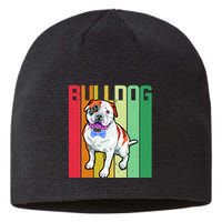 Retro Bulldog Sustainable Beanie
