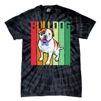 Retro Bulldog Tie-Dye T-Shirt