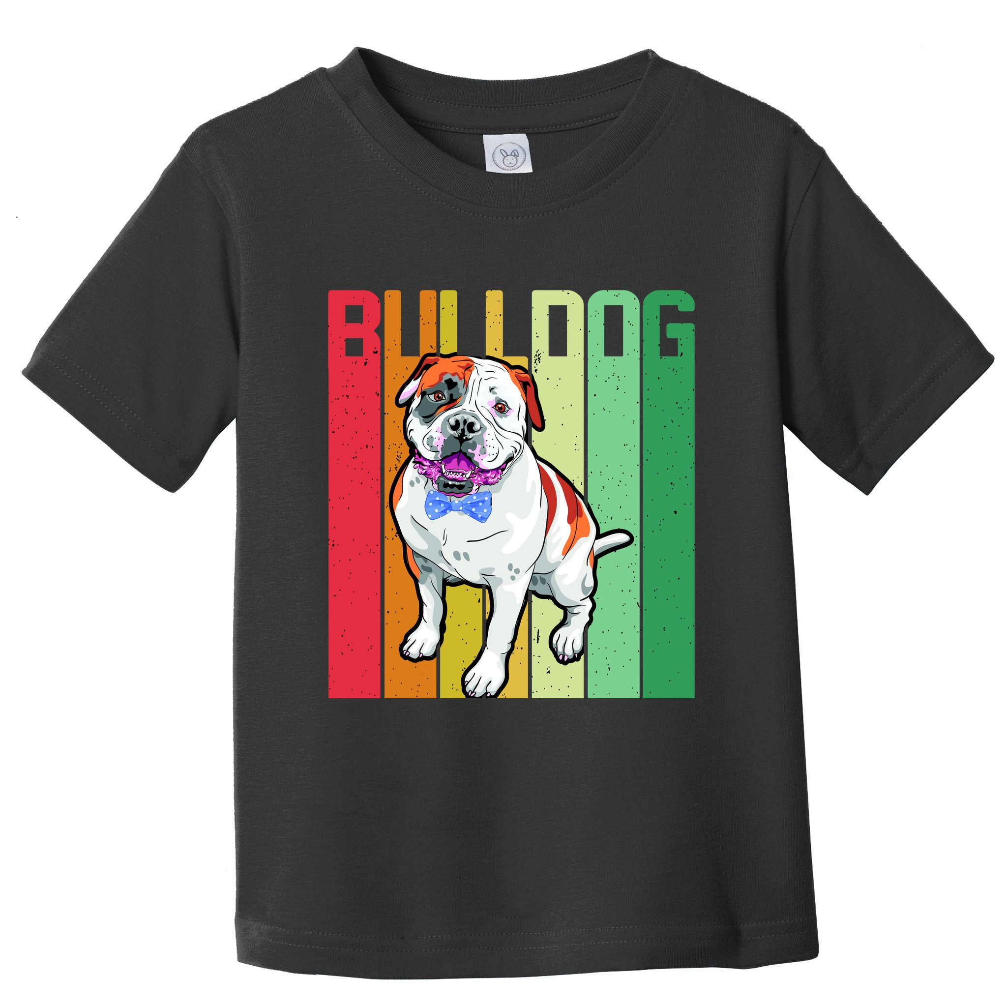 Retro Bulldog Toddler T-Shirt