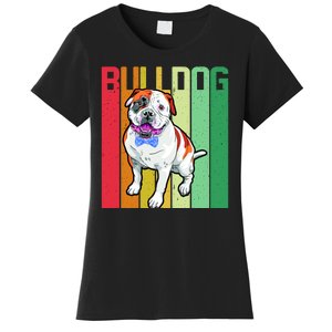 Retro Bulldog Women's T-Shirt