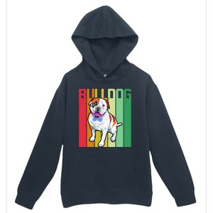 Retro Bulldog Urban Pullover Hoodie