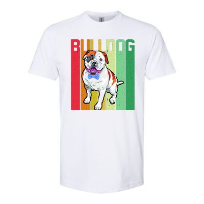 Retro Bulldog Softstyle® CVC T-Shirt