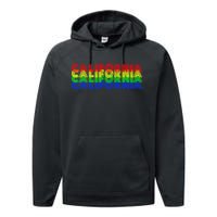 Retro California Performance Fleece Hoodie