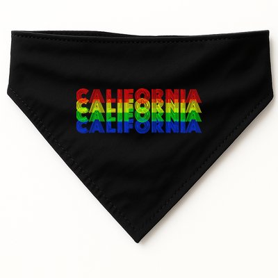 Retro California USA-Made Doggie Bandana