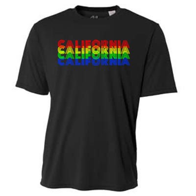 Retro California Cooling Performance Crew T-Shirt