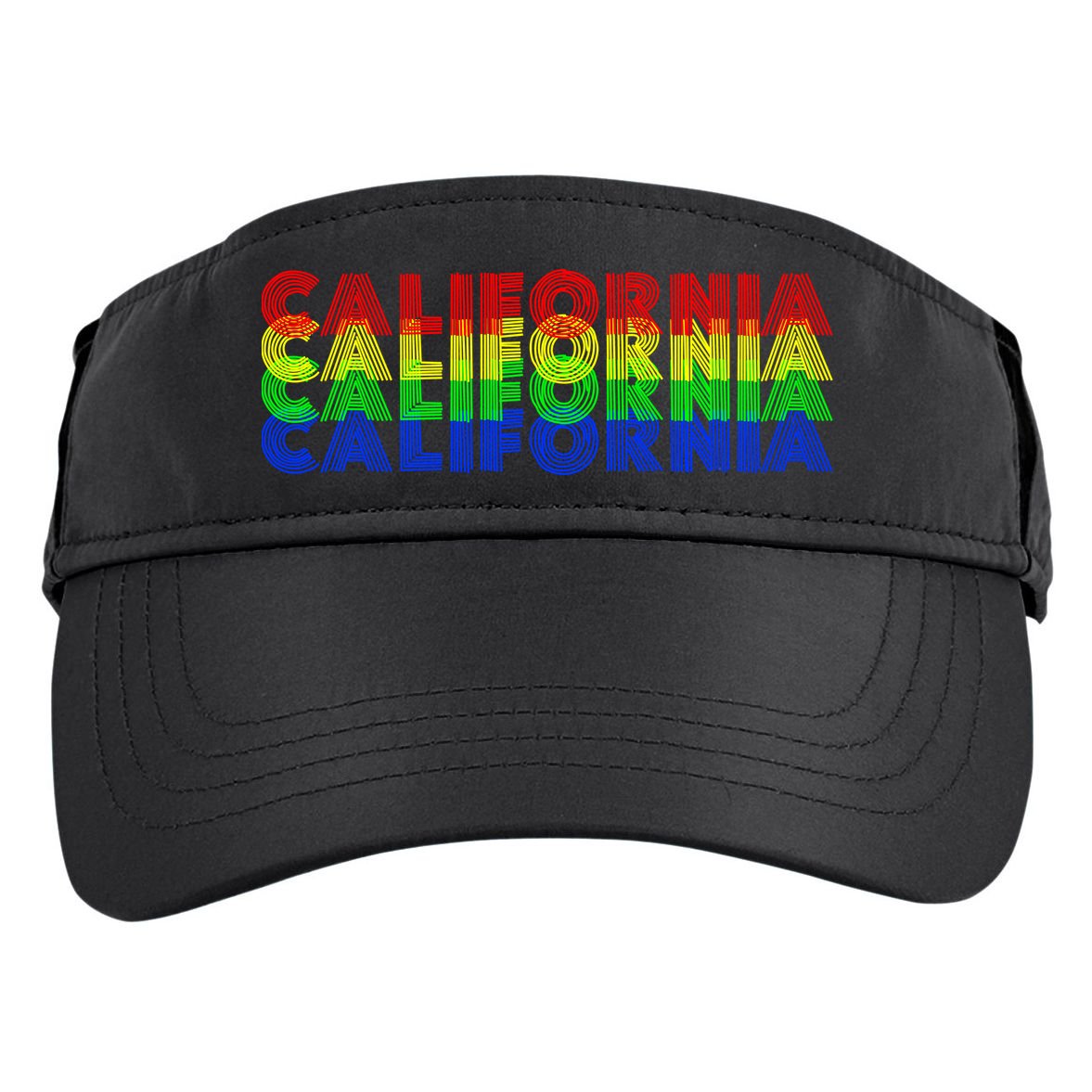 Retro California Adult Drive Performance Visor