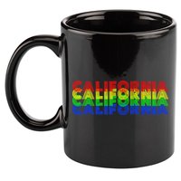 Retro California 11oz C Handle Ceramic Mug