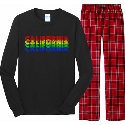 Retro California Long Sleeve Pajama Set