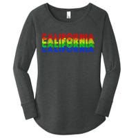 Retro California Women's Perfect Tri Tunic Long Sleeve Shirt