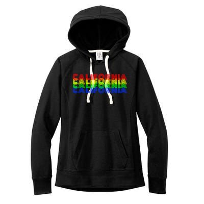 Retro California Women's Fleece Hoodie