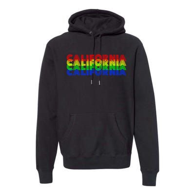 Retro California Premium Hoodie