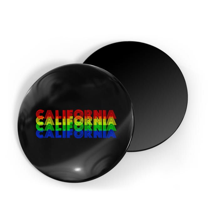 Retro California Magnet