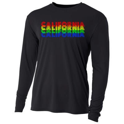 Retro California Cooling Performance Long Sleeve Crew