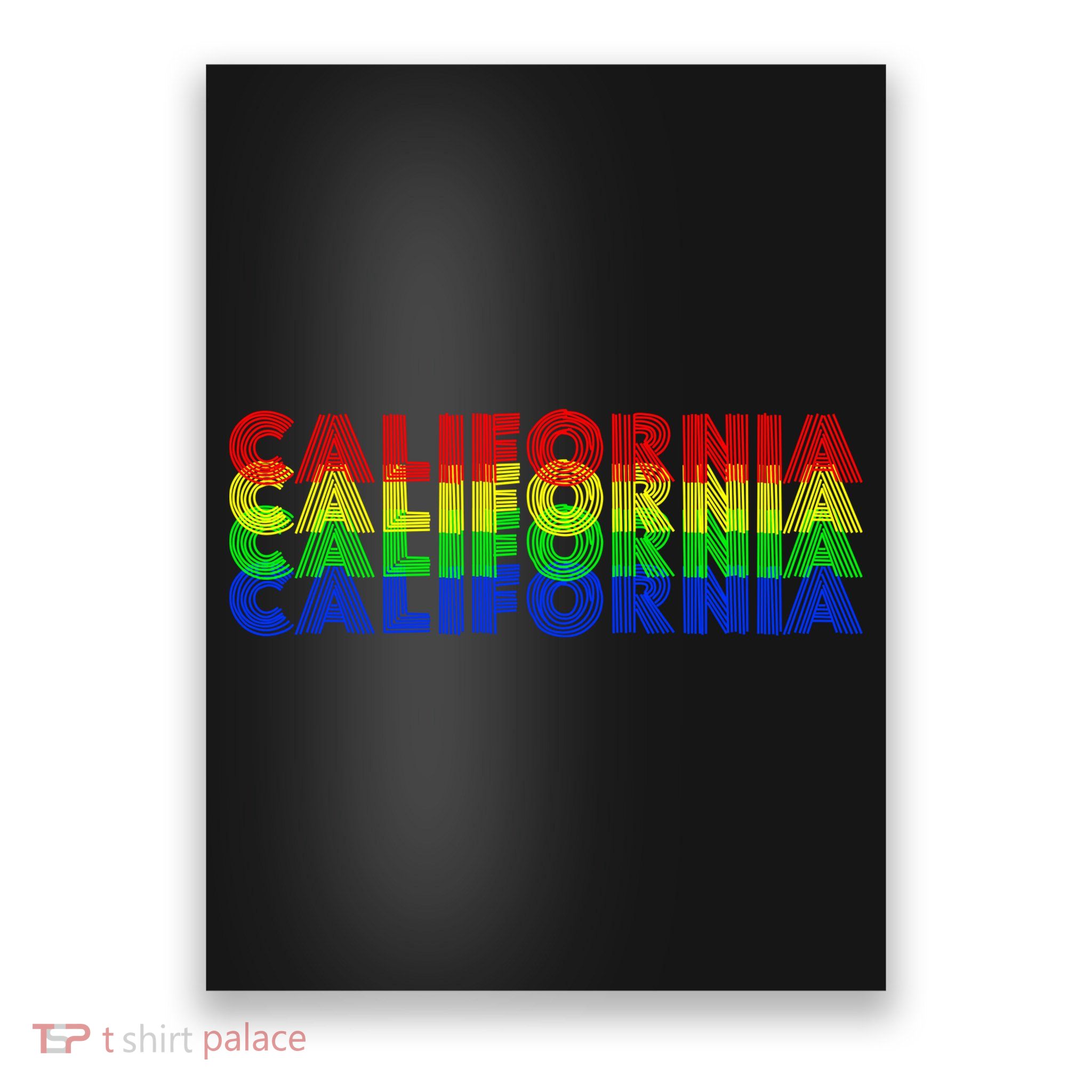 Retro California Poster