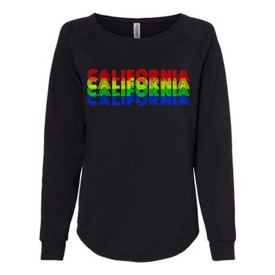 Retro California Womens California Wash Sweatshirt