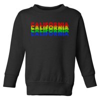 Retro California Toddler Sweatshirt