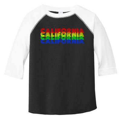 Retro California Toddler Fine Jersey T-Shirt