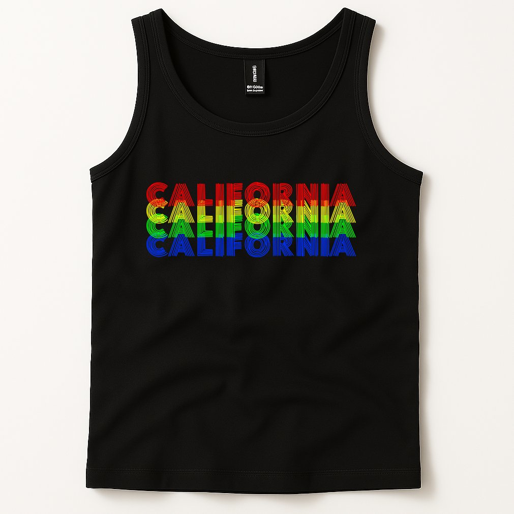 Retro California Tank Top