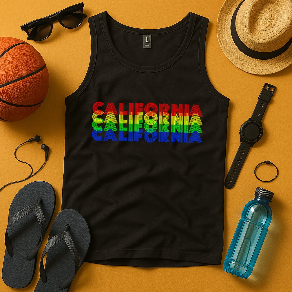 Retro California Tank Top