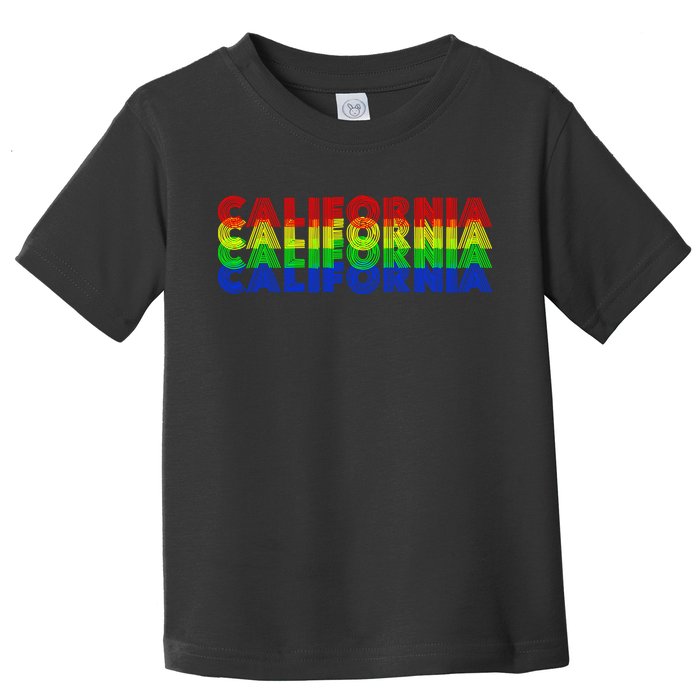 Retro California Toddler T-Shirt