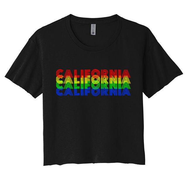Retro California Crop Top