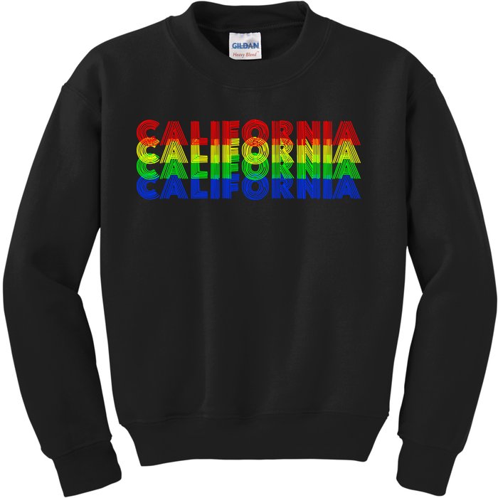 Retro California Kids Sweatshirt