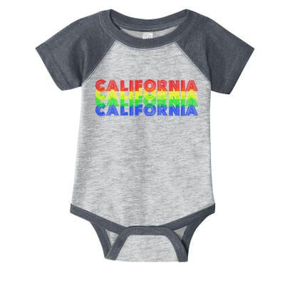 Retro California Infant Baby Jersey Bodysuit