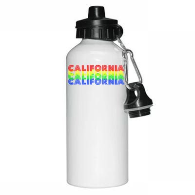 Retro California Aluminum Water Bottle