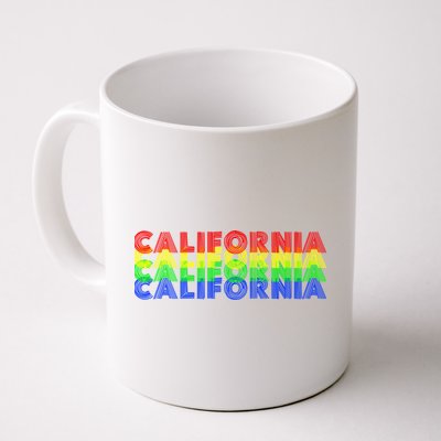 Retro California Coffee Mug