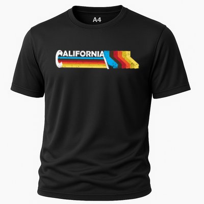 Retro California Colorful Logo Performance Shirt