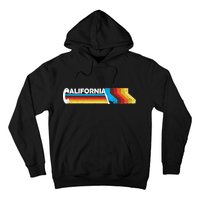 Retro California Colorful Logo Hoodie