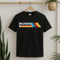Retro California Colorful Logo T-Shirt