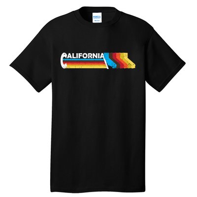 Retro California Colorful Logo Tall T-Shirt