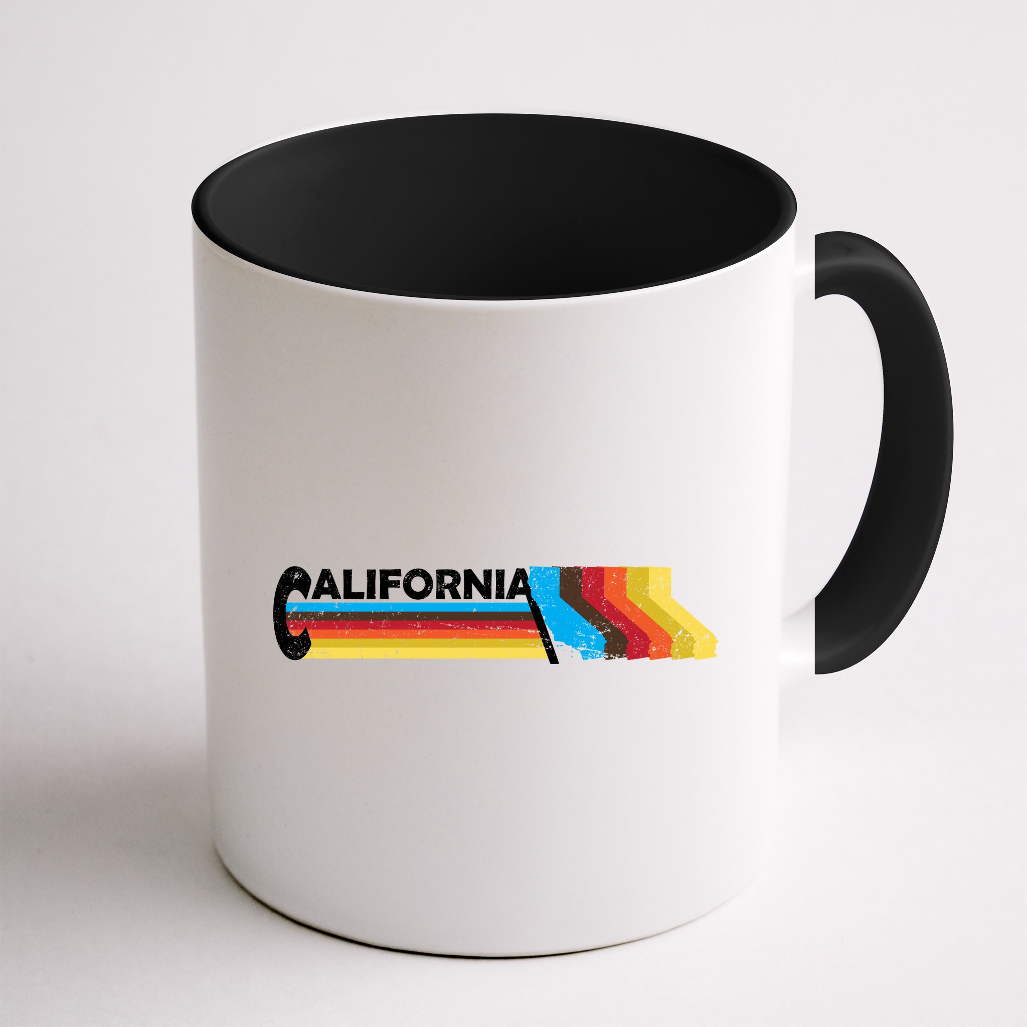 Retro California Colorful Logo Mug