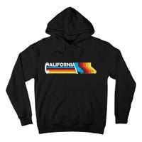 Retro California Colorful Logo Tall Hoodie