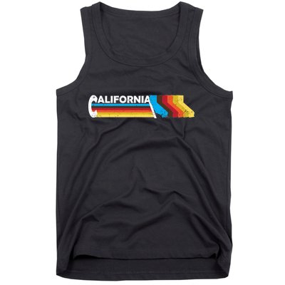 Retro California Colorful Logo Tank Top