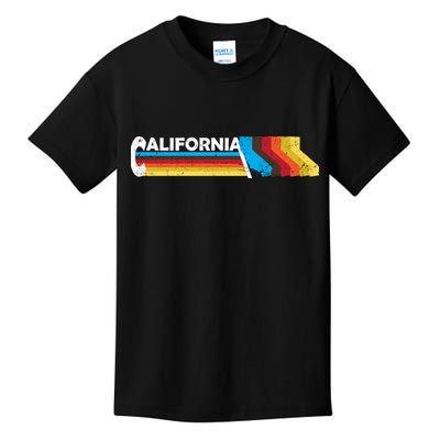 Retro California Colorful Logo Kids T-Shirt