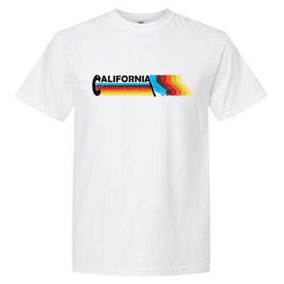 Retro California Colorful Logo Garment-Dyed Heavyweight T-Shirt