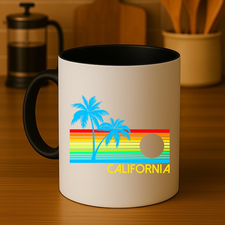 Retro California Logo Mug