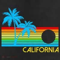 Retro California Logo 11oz C Handle Ceramic Mug