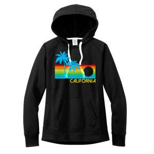 Retro California Logo Women's Fleece Hoodie