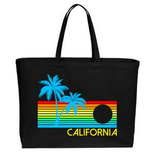 Retro California Logo Cotton Canvas Jumbo Tote