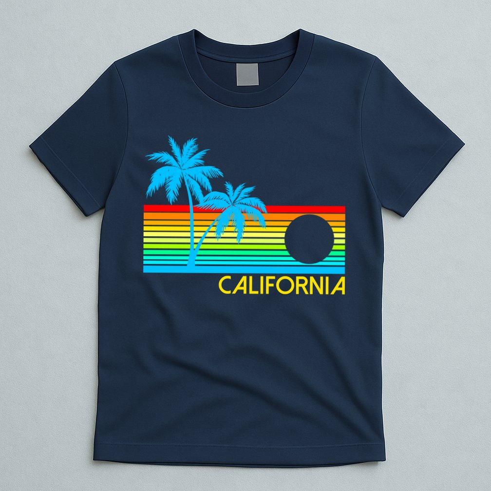 Retro California Logo T-Shirt