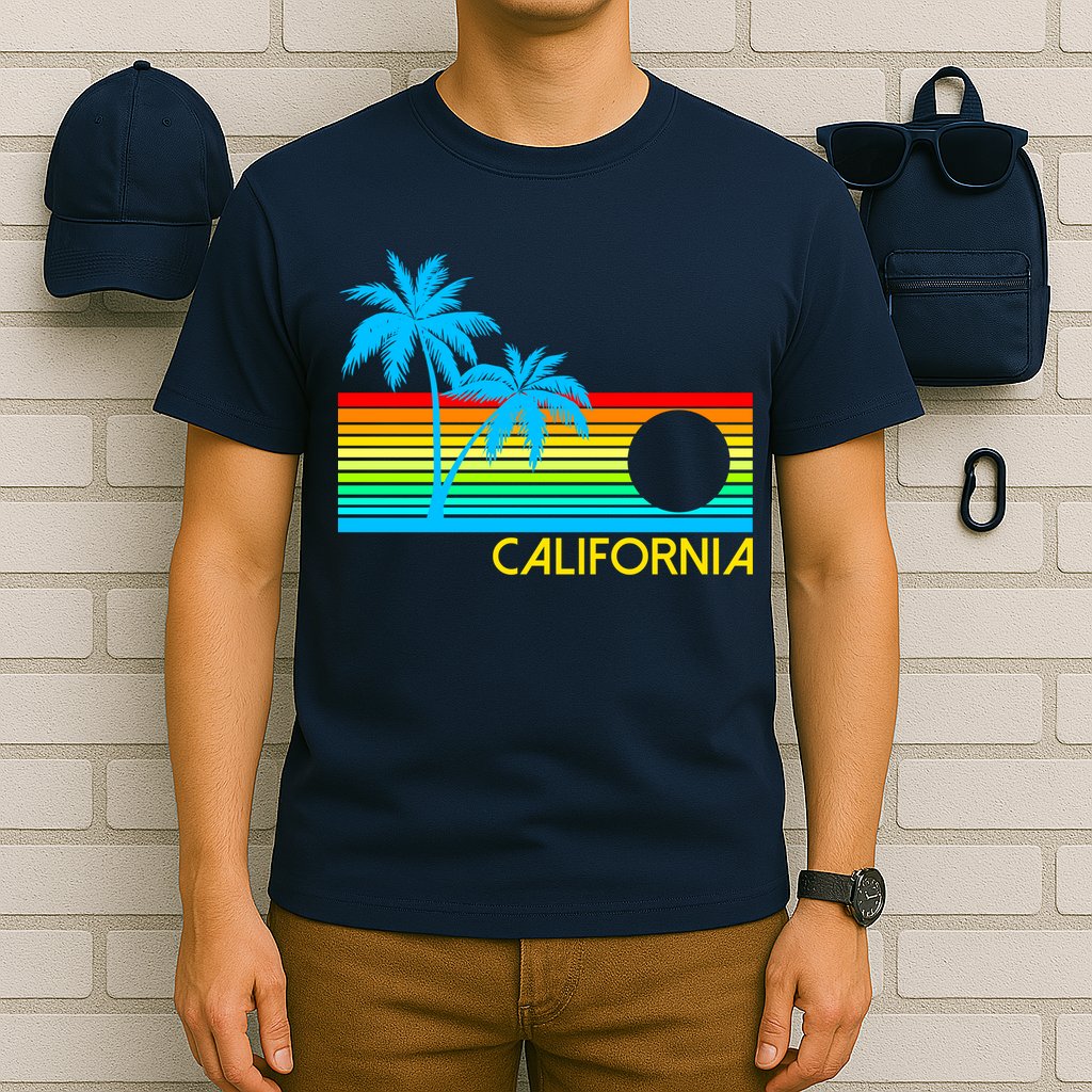 Retro California Logo T-Shirt