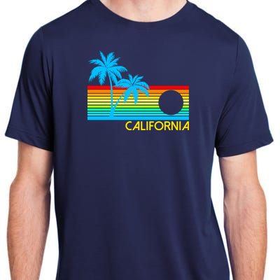 Retro California Logo Adult ChromaSoft Performance T-Shirt