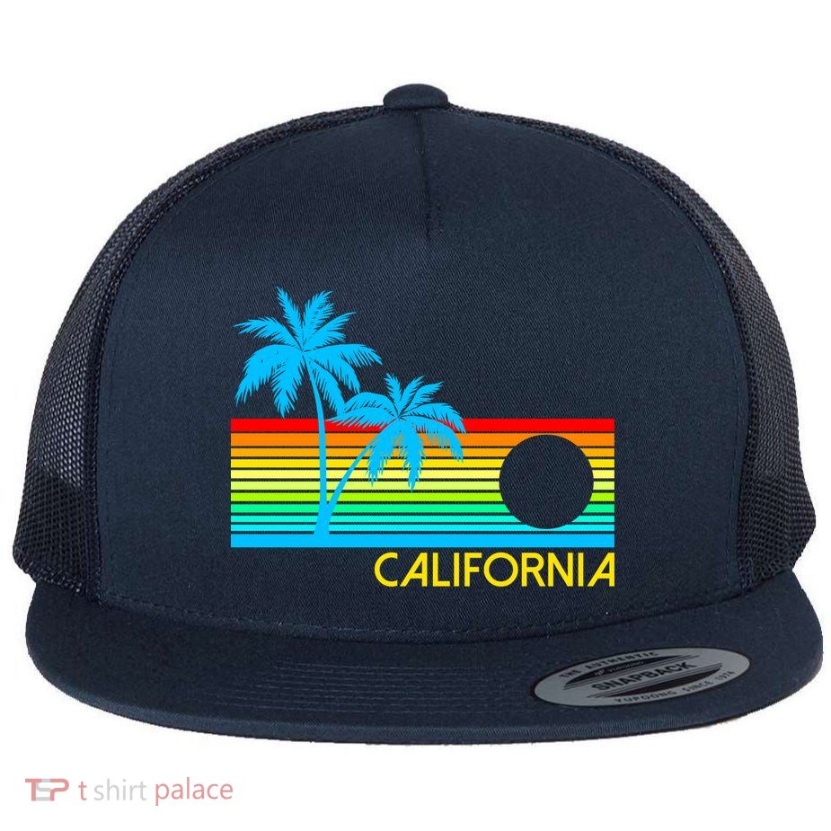 Retro California Logo Flatbill Hat