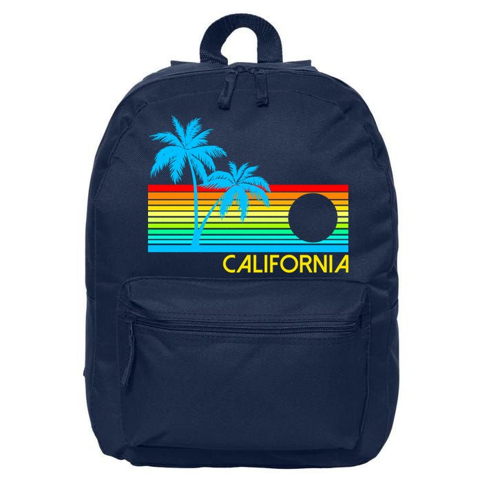 Retro California Logo 16 in Basic Backpack