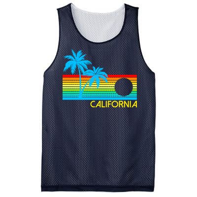 Retro California Logo Mesh Reversible Basketball Jersey Tank