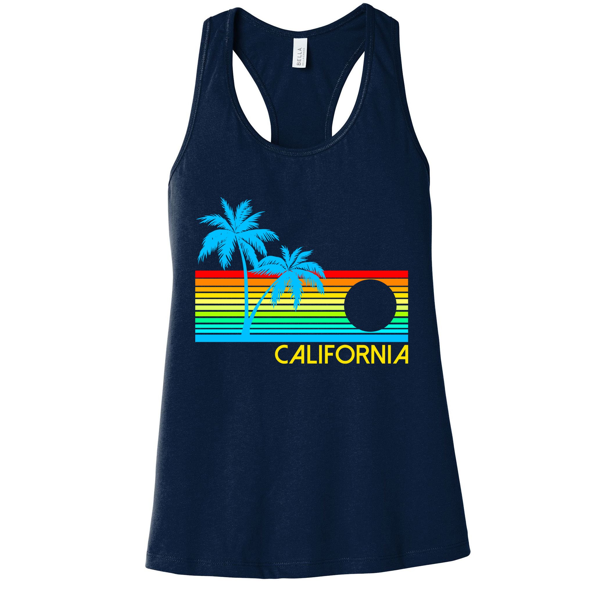 Retro California Logo Womens Tank Top